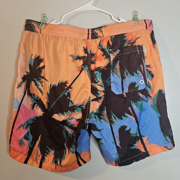 💚Maamgic Swim Trunks Quick Dry Swim Shorts with Mesh Lining Mens Size XXL🩵 - Picture 6 of 8